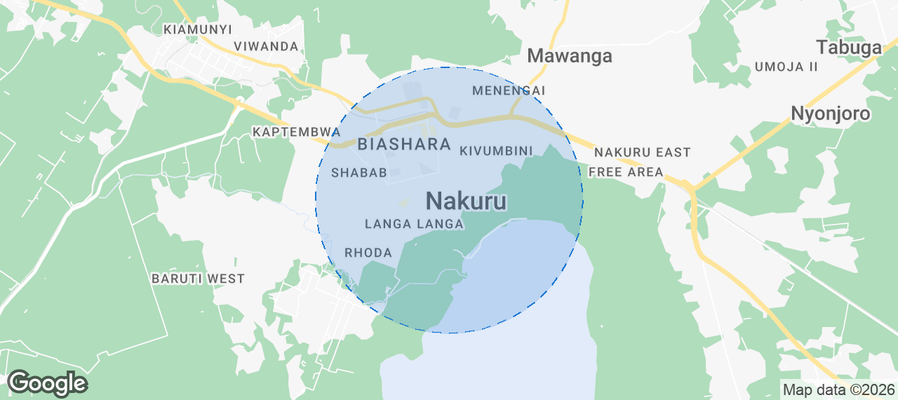 Maiella ward Airbnb map